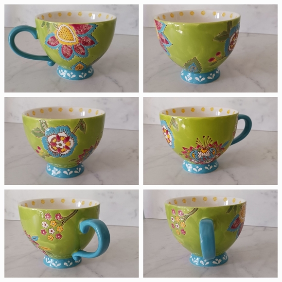 Dutch Wax Floral Mugs - Picture 2 of 8